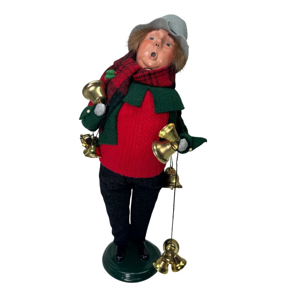 Byers Choice Caroler Man with Bells 2011 Vendor